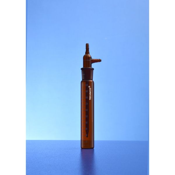 Impinger Amber Inner fitting with Drawn out tip tube 120 ML